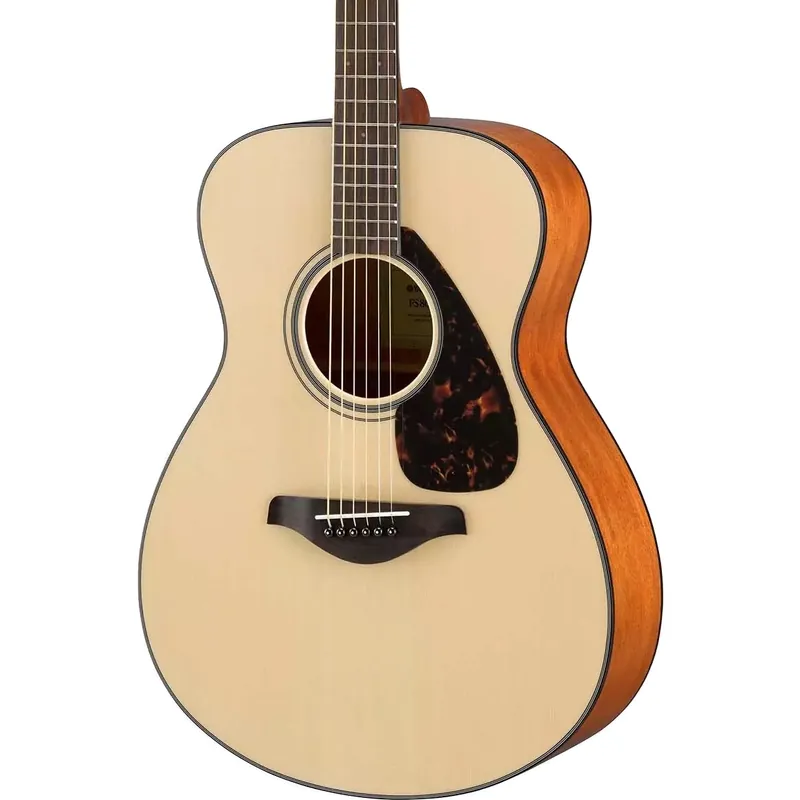 Limited Edition Yamaha FS800 Small Body Solid Top Acoustic Guitar - Natural