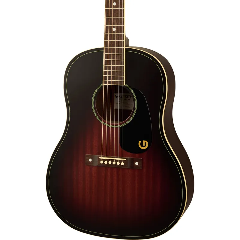 Gretsch Jim Dandy Dreadnought - Walnut Fingerboard, Deep Cherry Burst Free Returns