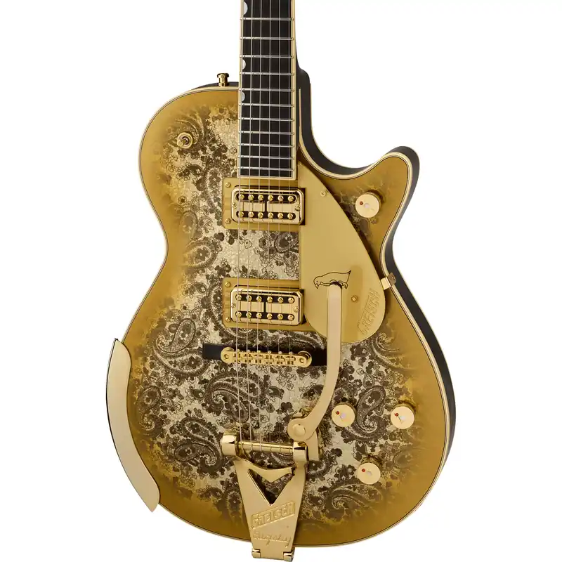 Fast Shipping Gretsch G6134TG Limited Edition Paisley Penguin Electric Guitar - Gold