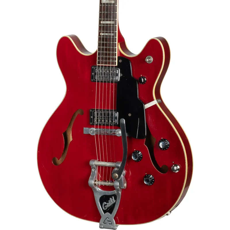 Must Have Guild 1967 Starfire V Semi-Hollow Electric Guitar - Cherry Red