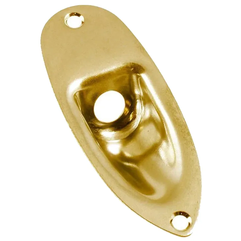Luxury All Parts Jackplate for Stratocaster - Gold