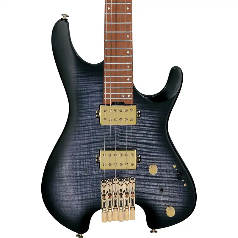 Weekend Sale Ibanez RG450QMB RG Standard 6-String Electric Guitar - Transparent Gra