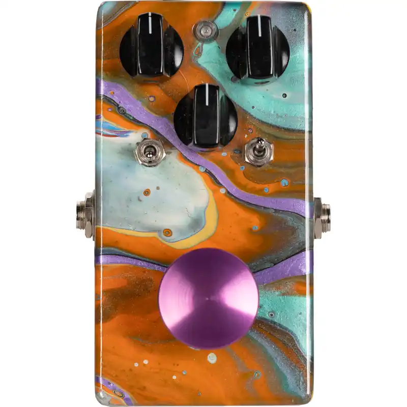 Latest Rockbox Boiling Point Overdrive Pedal - Orange Blue