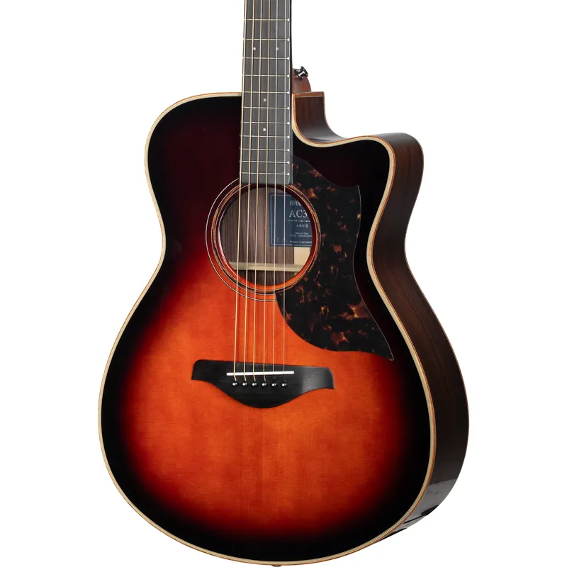 Yamaha AC3R Concert Acoustic Electric Guitar - Tobacco Brown Sunburst Direct From Manufacturer