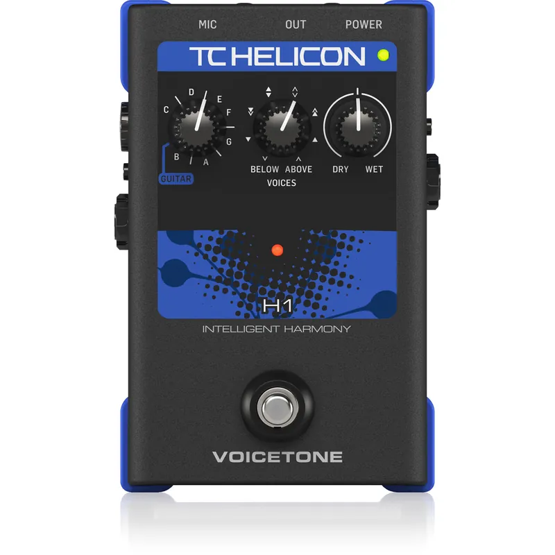 Top Rated TC Helicon VoiceTone H1 Intelligent Harmony Pedal