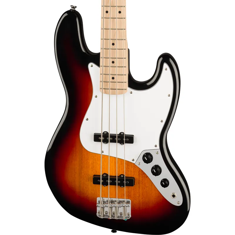 Hot Picks Squier Affinity Series Jazz Bass - Maple Fingerboard, 3-Color Sunburst