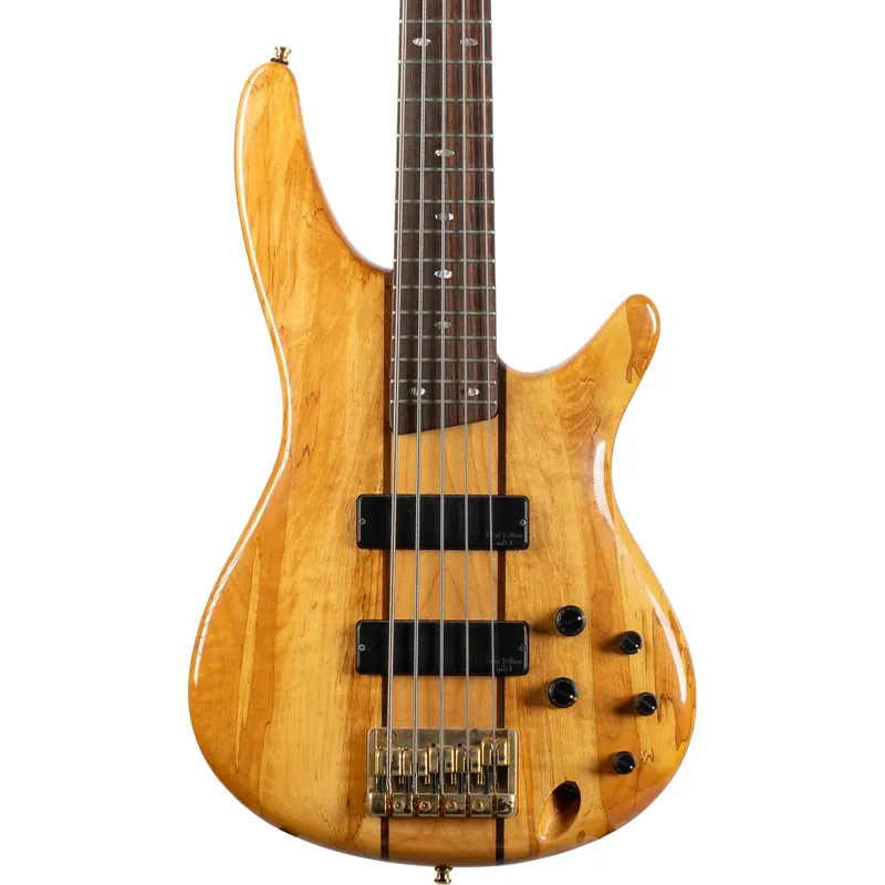 Professional Grade Ibanez SR785 5-String Electric Bass - Natural