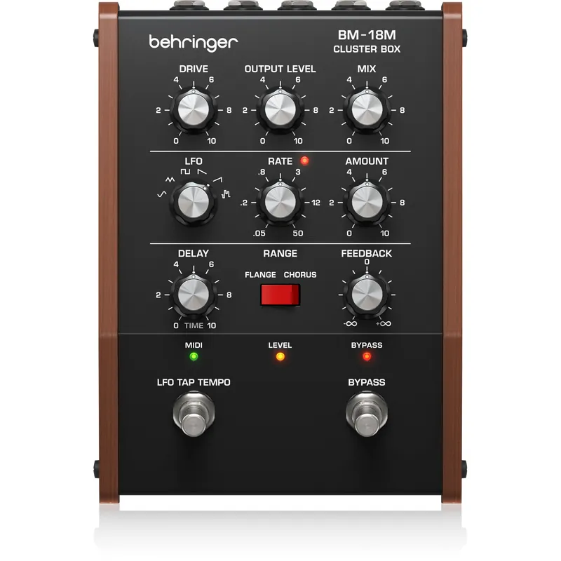 Bargain Behringer BM-18M CLUSTER BOX Vintage Analog Cluster Flux Pedal