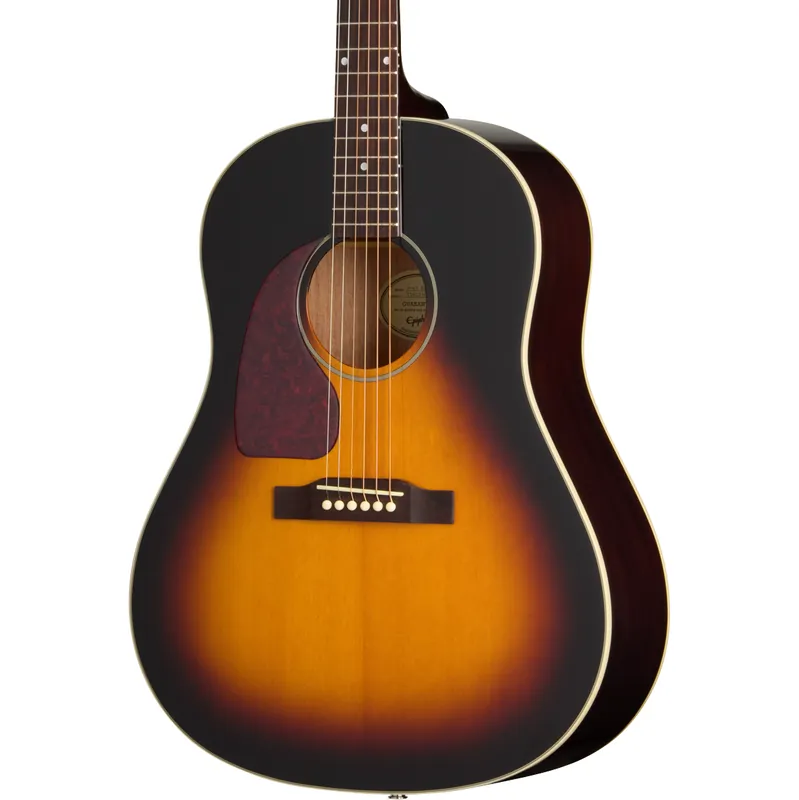 Luxury Epiphone J-45 Studio Left Handed Acoustic Electric Guitar - Vintage Su