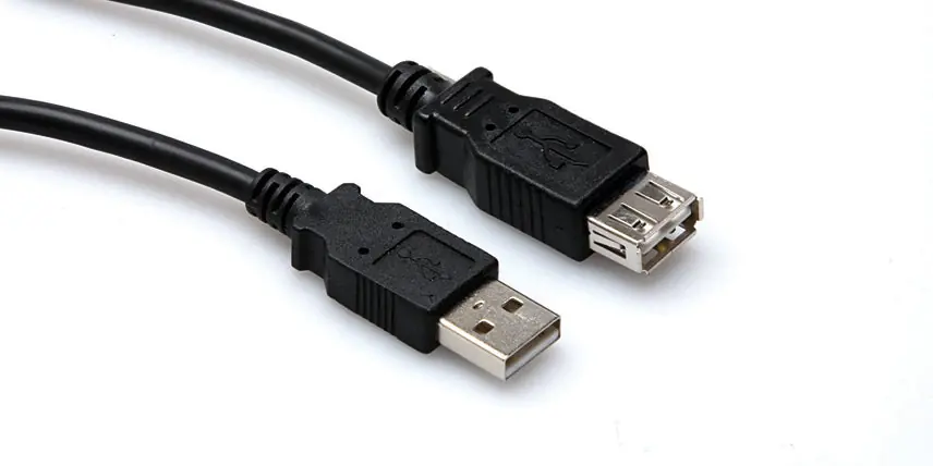 Weekend Sale Hosa USB-205AF USB 2.0 Ext 5ft