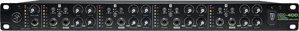 Limited Offer Mackie HM400 4-Channel Headphone Amplifier