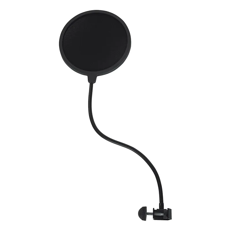 Gator Cases Rok-It Single-Layer Microphone Pop Filter with Clamp Mount In Demand