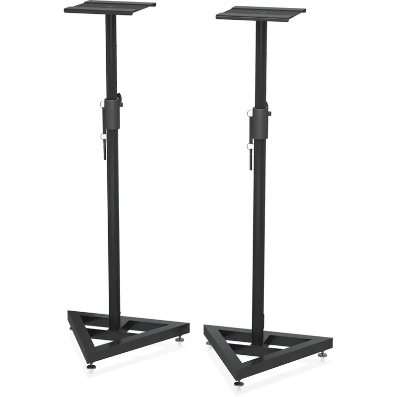 Behringer Heavy-Duty Height-Adjustable Monitor Stands -3-3.8' - 55' - Buy Online