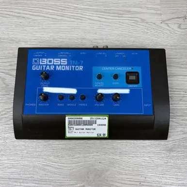 Worldwide Shipping Used Boss TM-7 GUITAR MONITOR Guitar Accessory