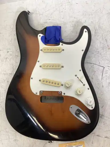 Used S-TYPE BODY/LOADED PICKGUARD SSS Guitar Accessory Hot Picks