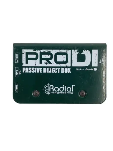 Used RADIAL PRO DI PASSIVE DIRECT BOX Direct Box Bargain