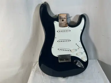 Used AS IS-PART LOADED BLUE S-TYPE BODY Guitar Accessory Final Sale