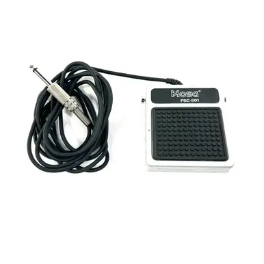 Used Hosa FSC-501 LATCHING FOOT SWITCH Pro Sound Accessory Worldwide Shipping