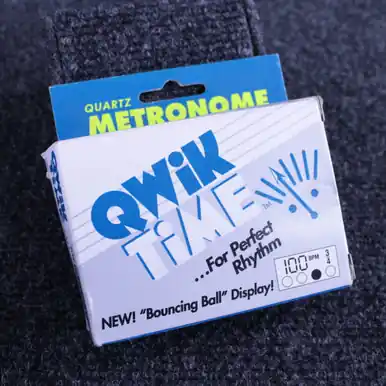 Used Qwik Tune METRONOME DIGITAL NOT USED Instrument Tuner or Metronome Luxury