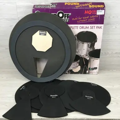 Next Day Delivery Used SOUNDOFF DRUM SILENCER SET Percussion Accessory