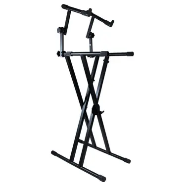 Used Gator GFW-KEY-5100X FRAMEWORKS 2 TIER STAND Tiered Keyboard Stand Free Returns