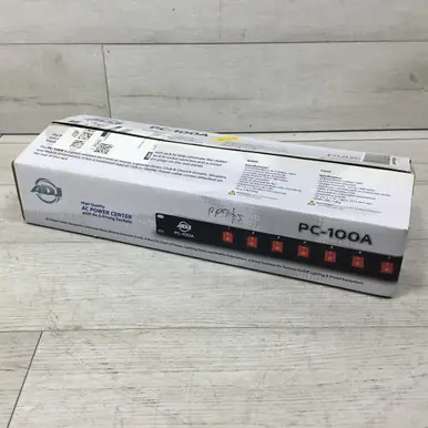 One Day Deal Used American DJ ADJ 8 RACK POWER CONDITIONER Power Conditioner